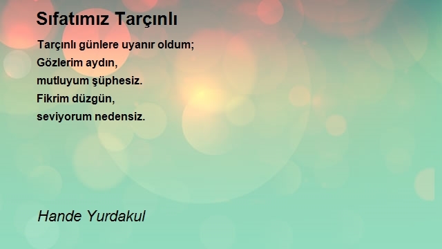 Hande Yurdakul