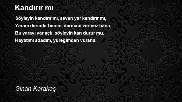 Sinan Karakaş