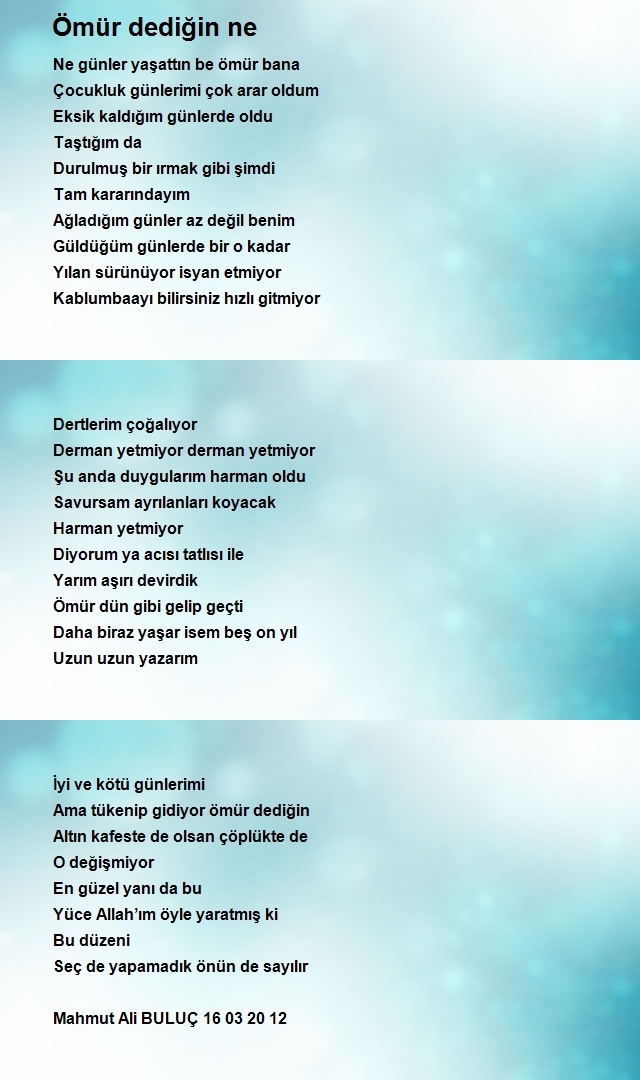 Mahmut Ali Buluç