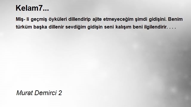 Murat Demirci 2
