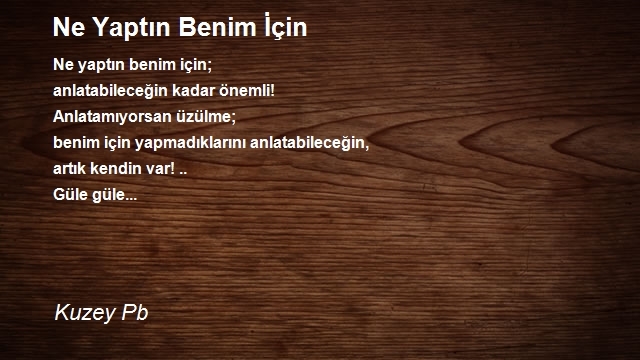 Kuzey Pb