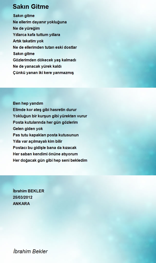 İbrahim Bekler