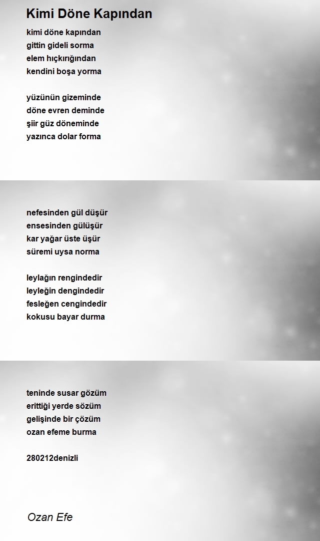 Ozan Efe