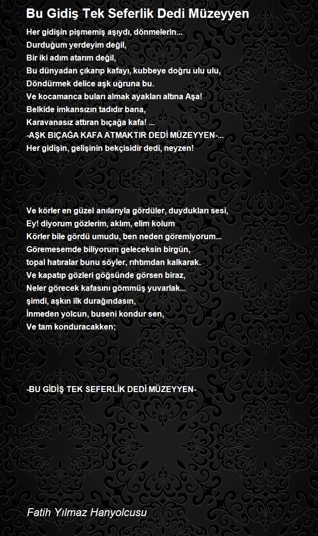 Fatih Yılmaz Hanyolcusu