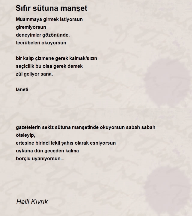 Halil Kıvrık