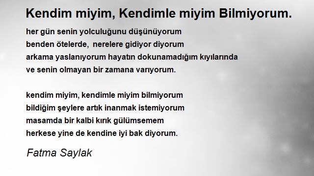 Fatma Saylak