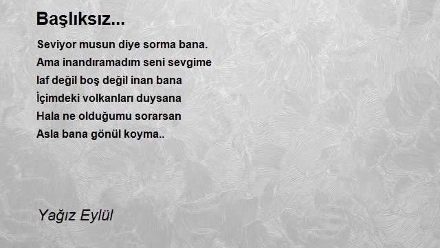 Yağız Eylül