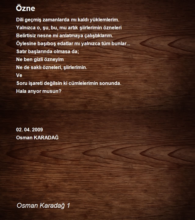 Osman Karadağ 1