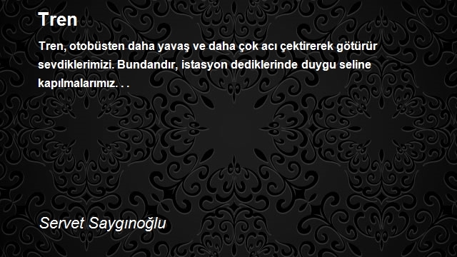 Servet Saygınoğlu