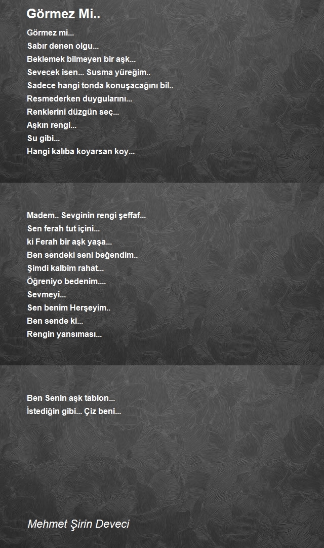 Mehmet Şirin Deveci