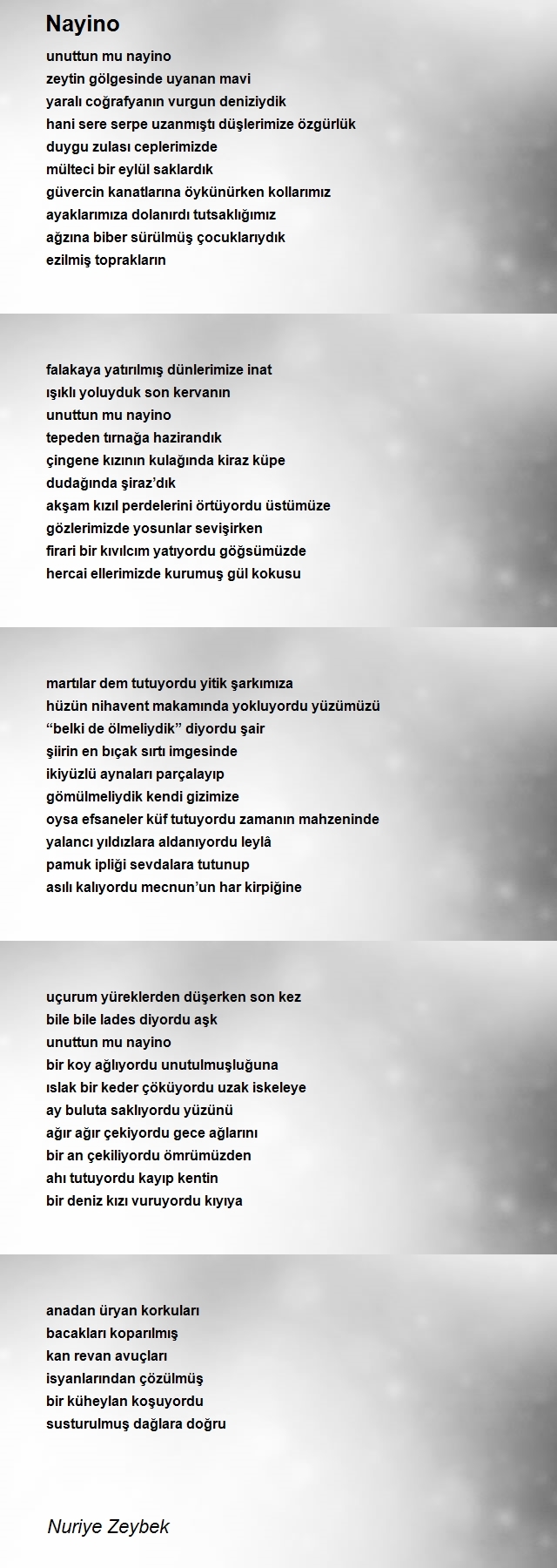Nuriye Zeybek