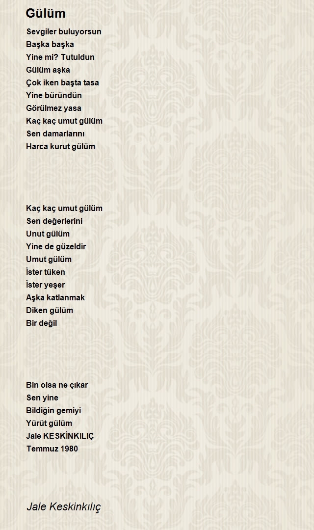 Jale Keskinkılıç