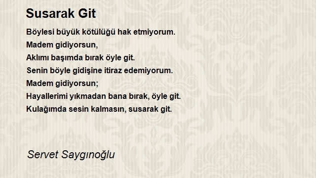 Servet Saygınoğlu
