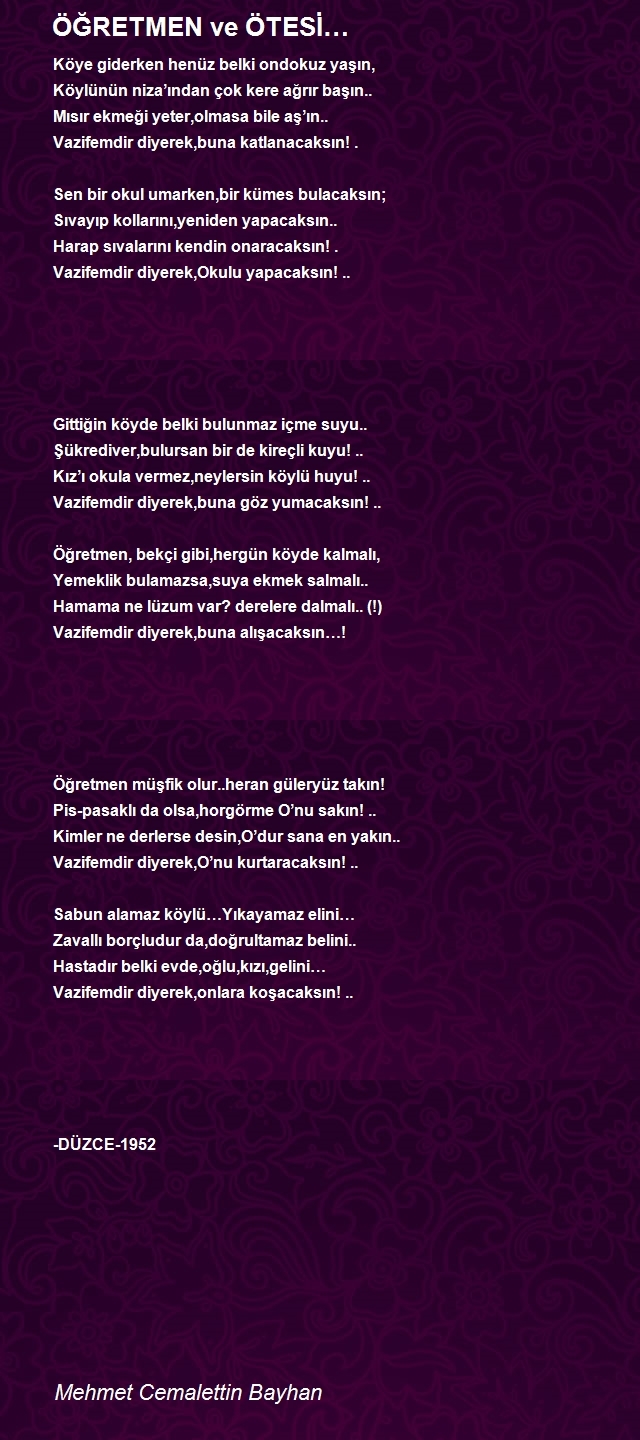 Mehmet Cemalettin Bayhan