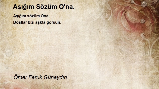 Ömer Faruk Günaydın