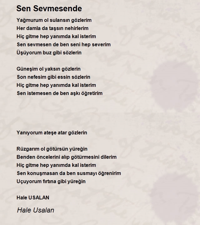 Hale Usalan