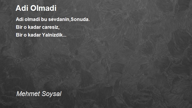 Mehmet Soysal