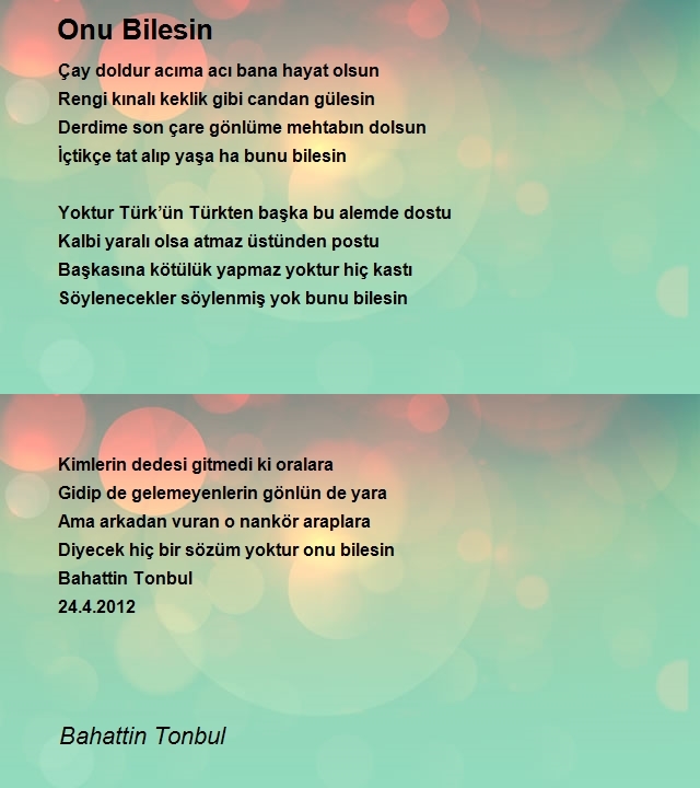 Bahattin Tonbul