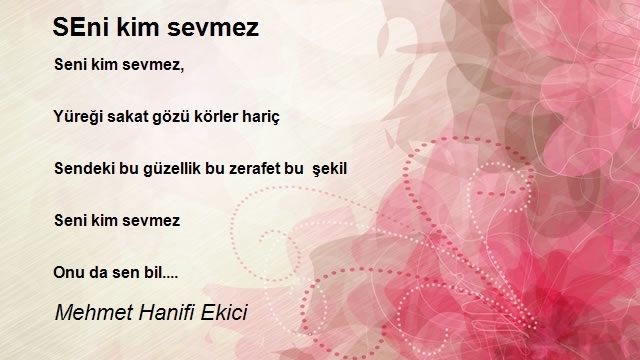 Mehmet Hanifi Ekici