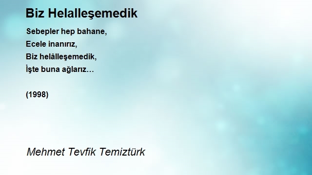 Mehmet Tevfik Temiztürk