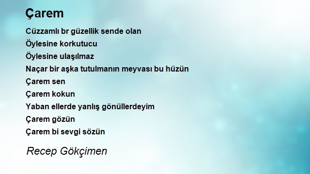 Recep Gökçimen