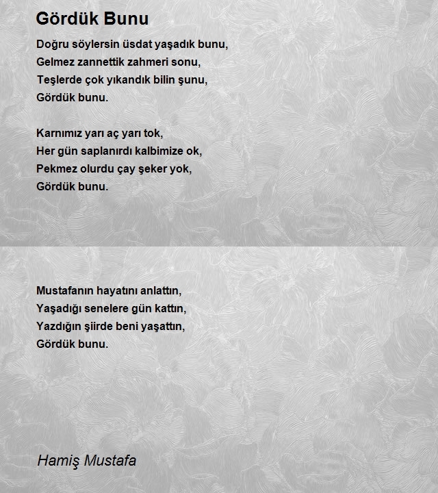 Hamiş Mustafa