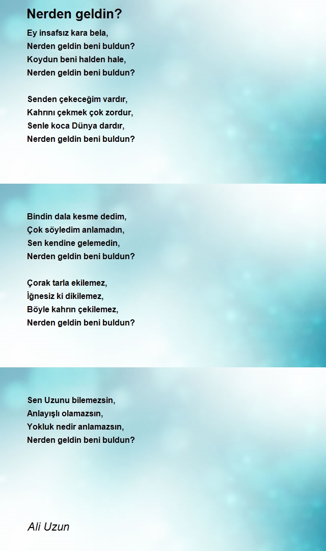 Ali Uzun