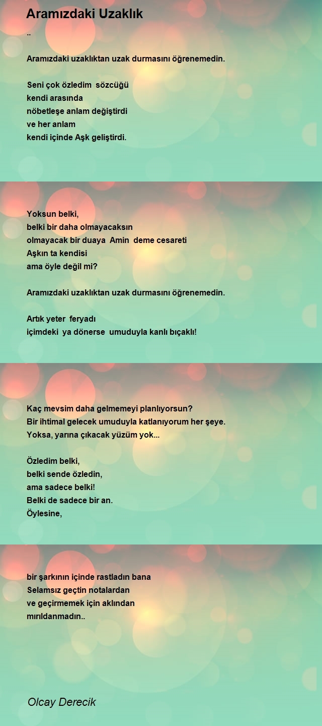 Olcay Derecik