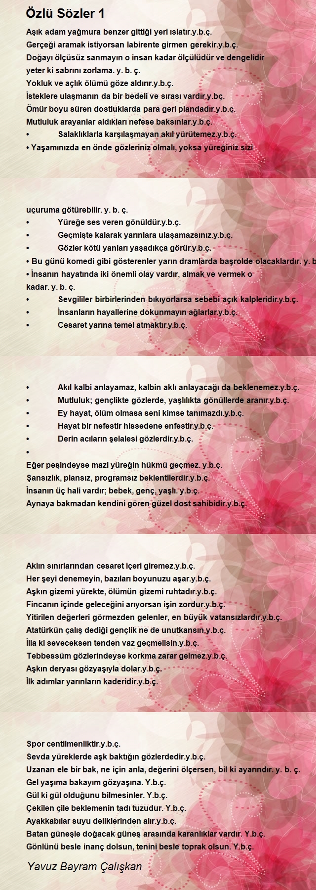 Yavuz Bayram Çalışkan