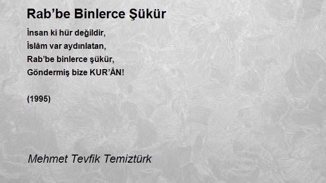 Mehmet Tevfik Temiztürk