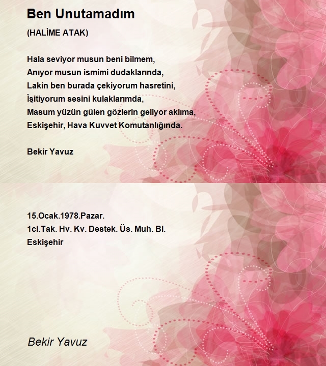 Bekir Yavuz