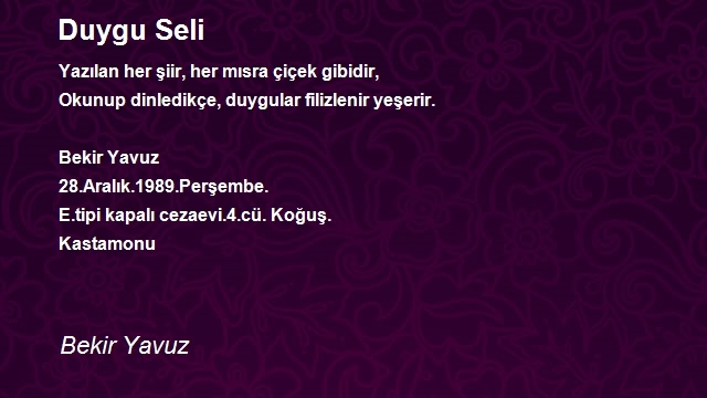 Bekir Yavuz