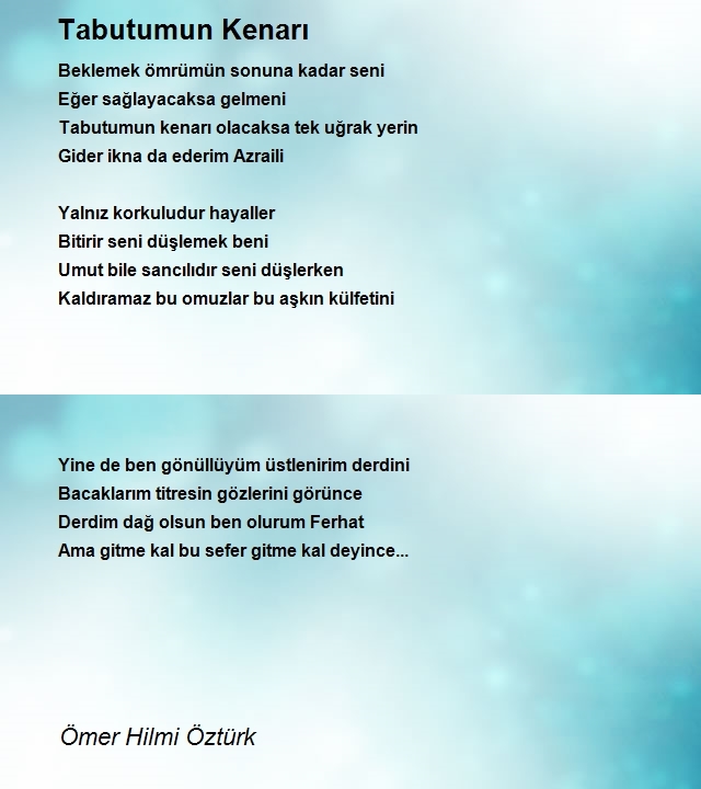 Ömer Hilmi Öztürk