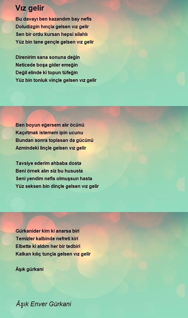 Âşık Enver Gürkani