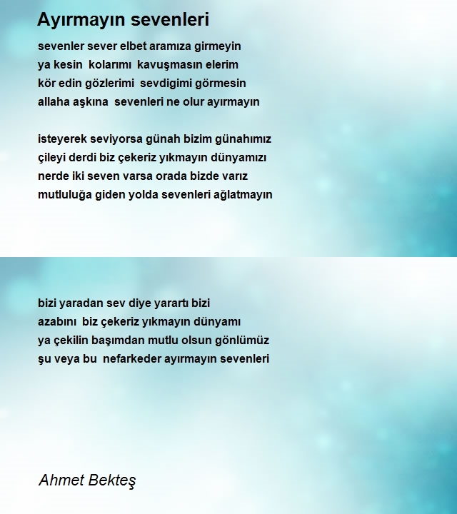 Ahmet Bekteş