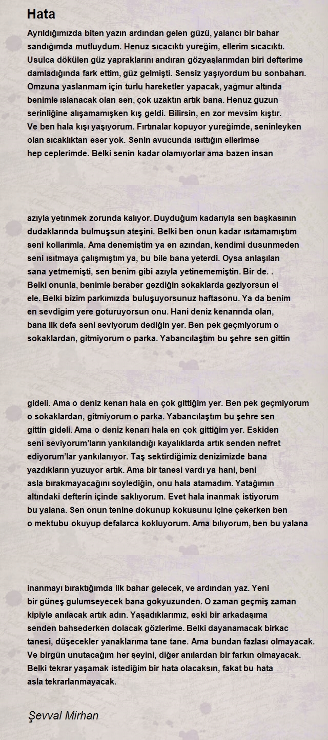 Şevval Mirhan