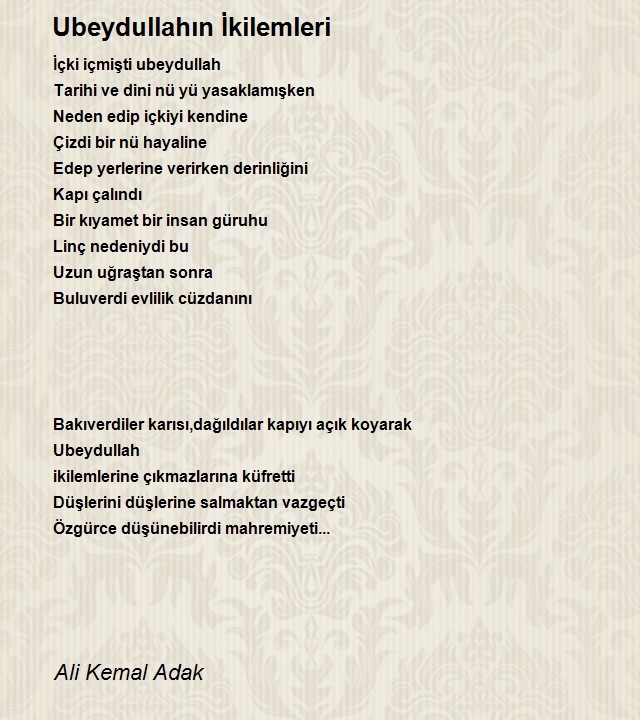 Ali Kemal Adak
