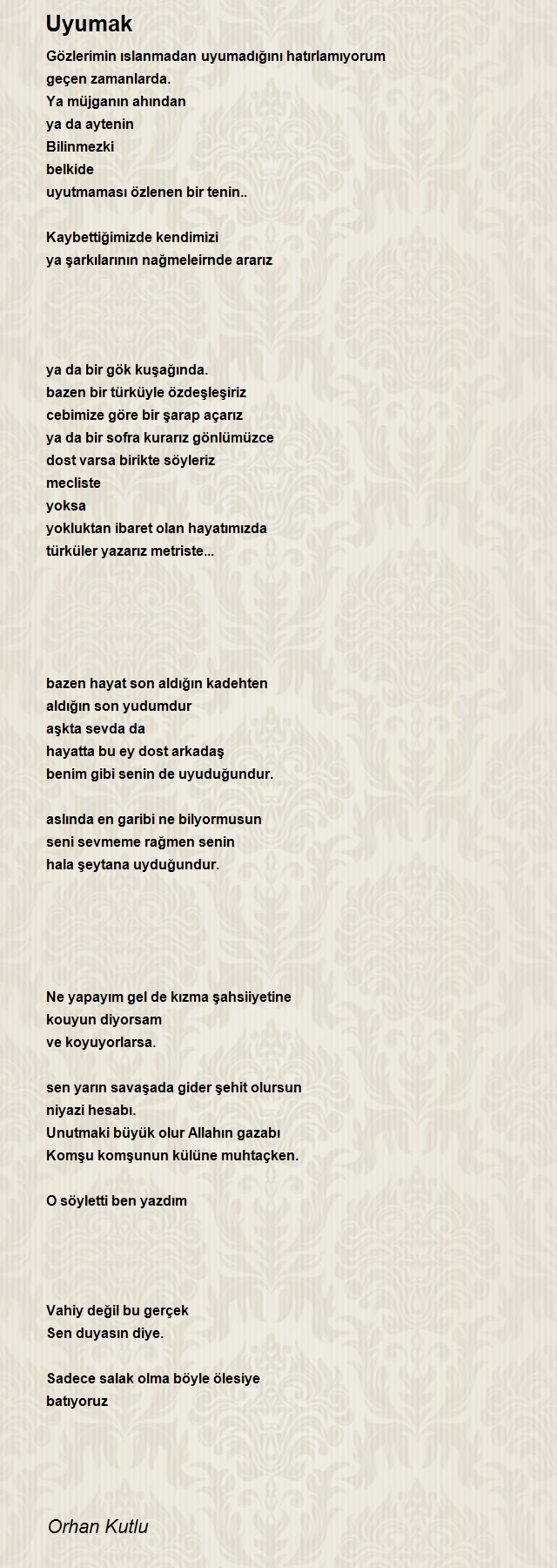 Orhan Kutlu