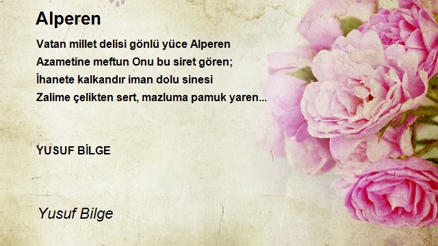 Yusuf Bilge