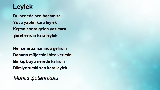 Muhlis Şutanrıkulu