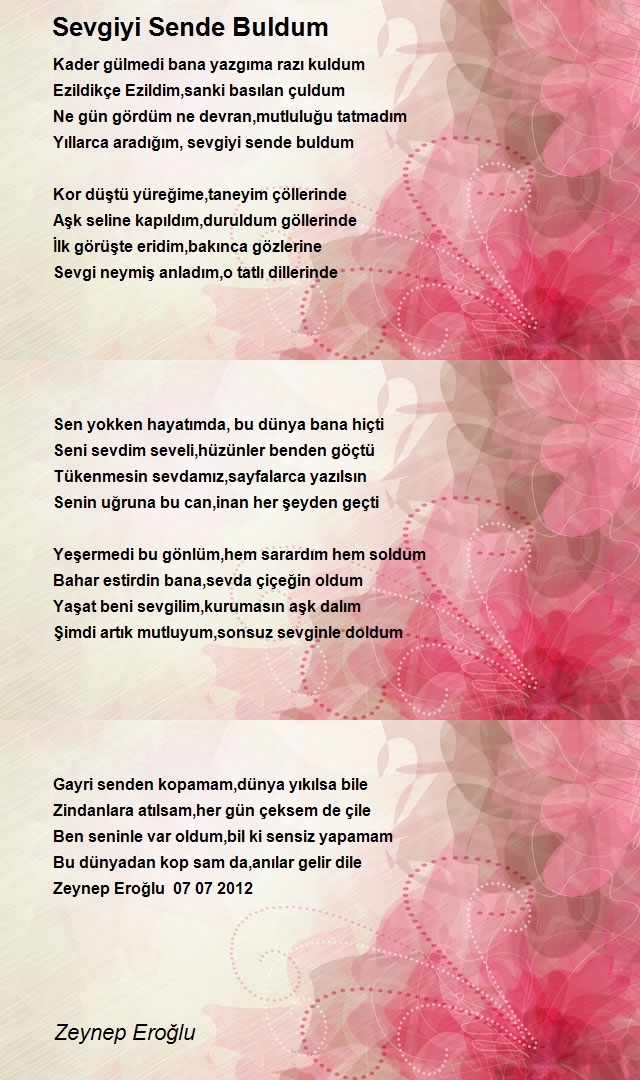Zeynep Eroğlu