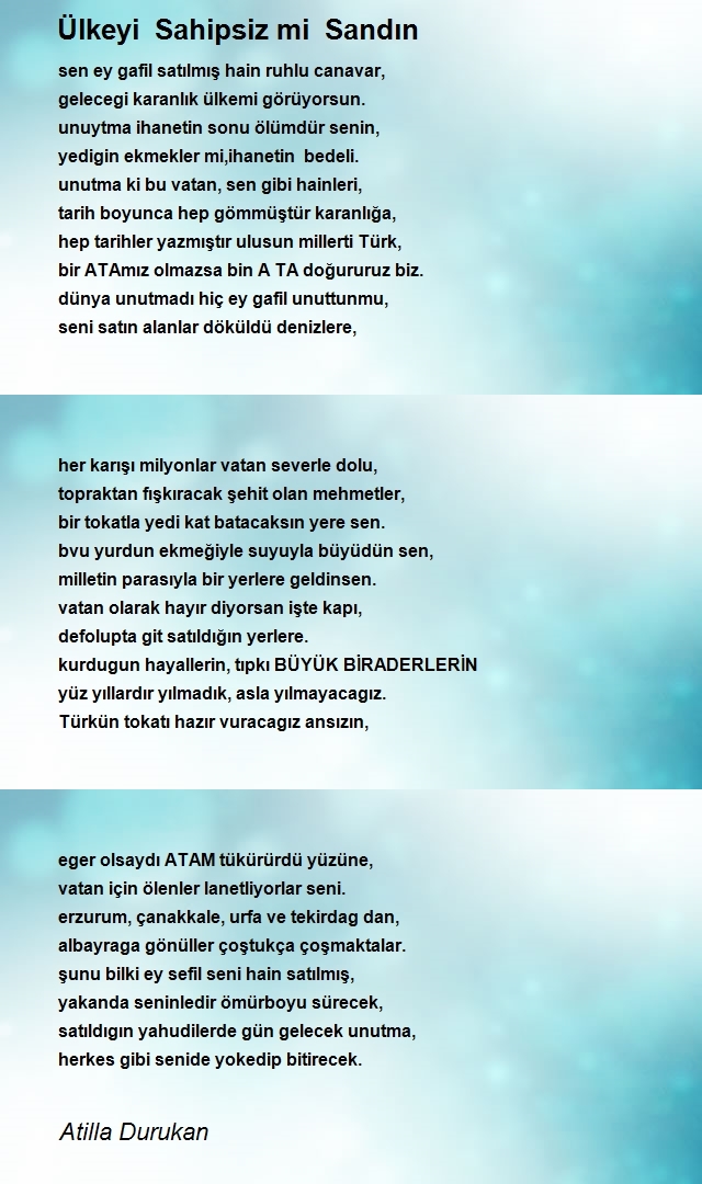 Atilla Durukan