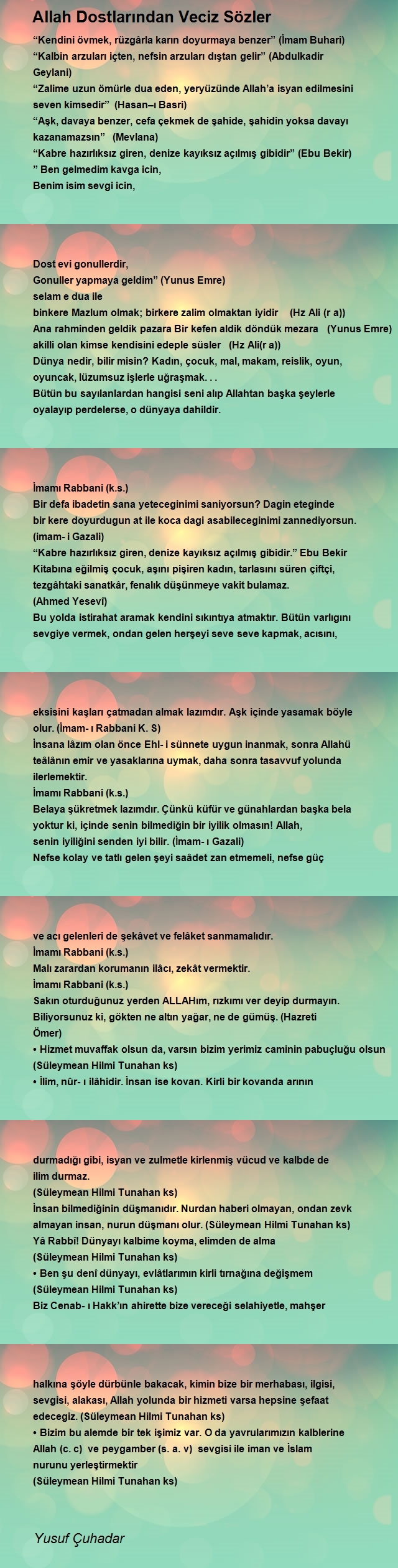 Yusuf Çuhadar