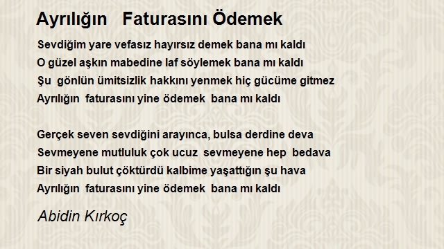 Abidin Kırkoç