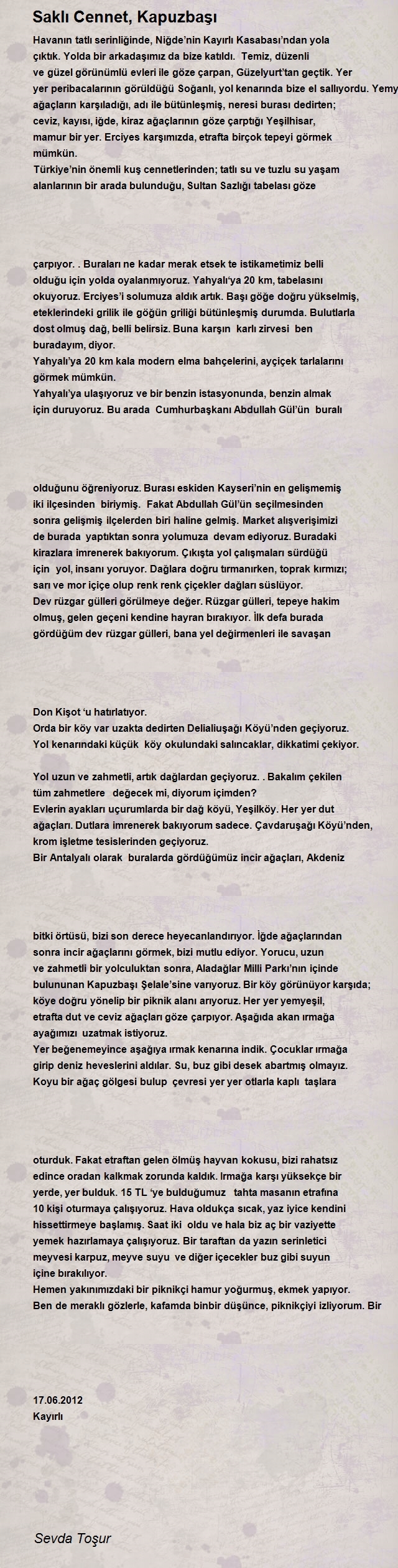 Sevda Toşur