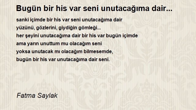 Fatma Saylak