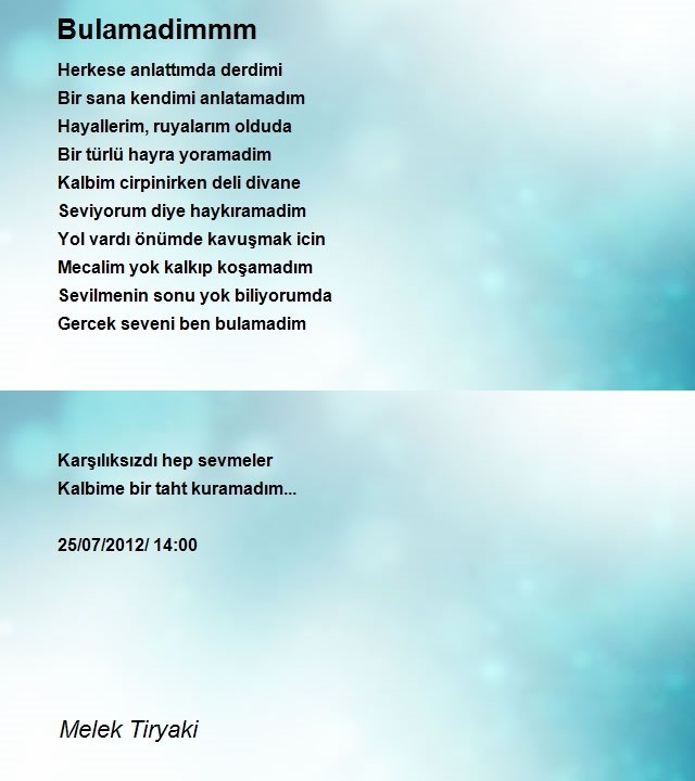 Melek Tiryaki