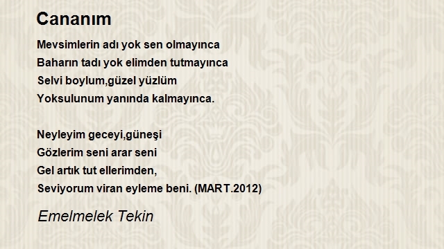 Emelmelek Tekin