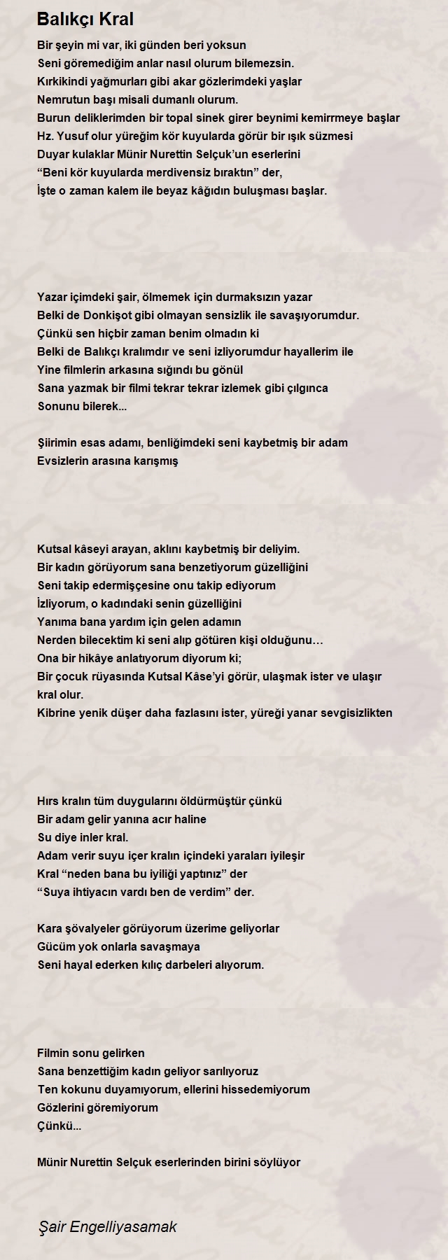 Şair Engelliyasamak