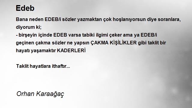 Orhan Karaağaç